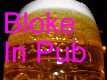 Bloke in pub logo